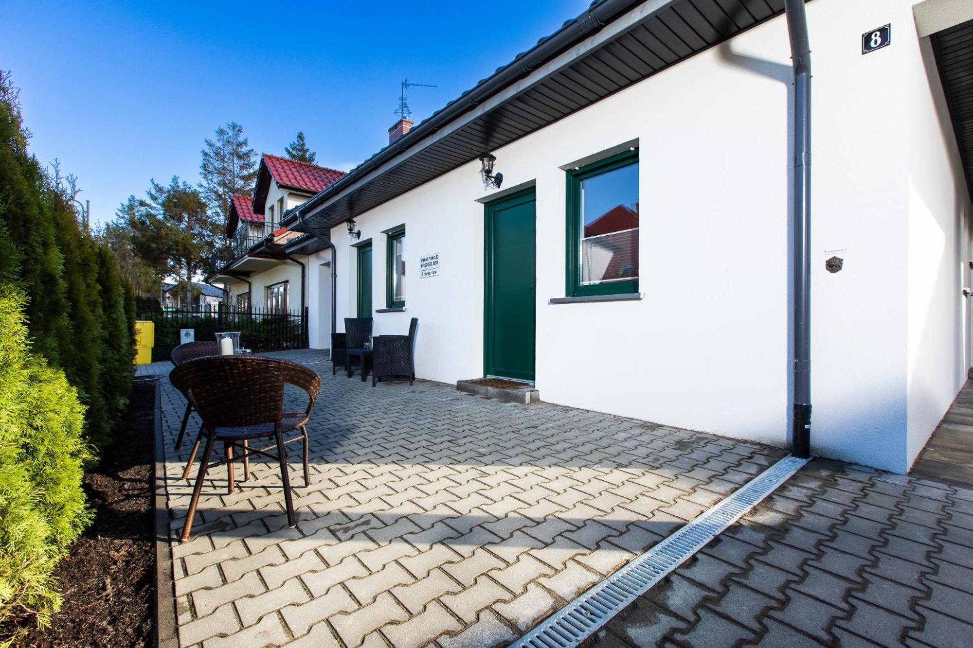 Ferienwohnung U Wandy Trzęsacz Exterior foto